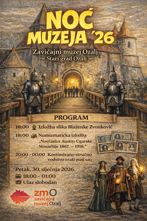 Noć muzeja u Zavičajnom muzeju Ozalj